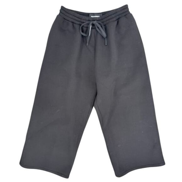 Melitta Baumeister Black Pants Drawstring Fastening wide-leg trousers Medium - Picture 1 of 6